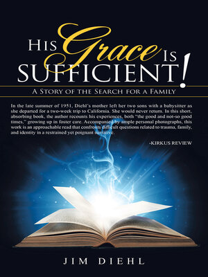 cover image of His Grace Is Sufficient!